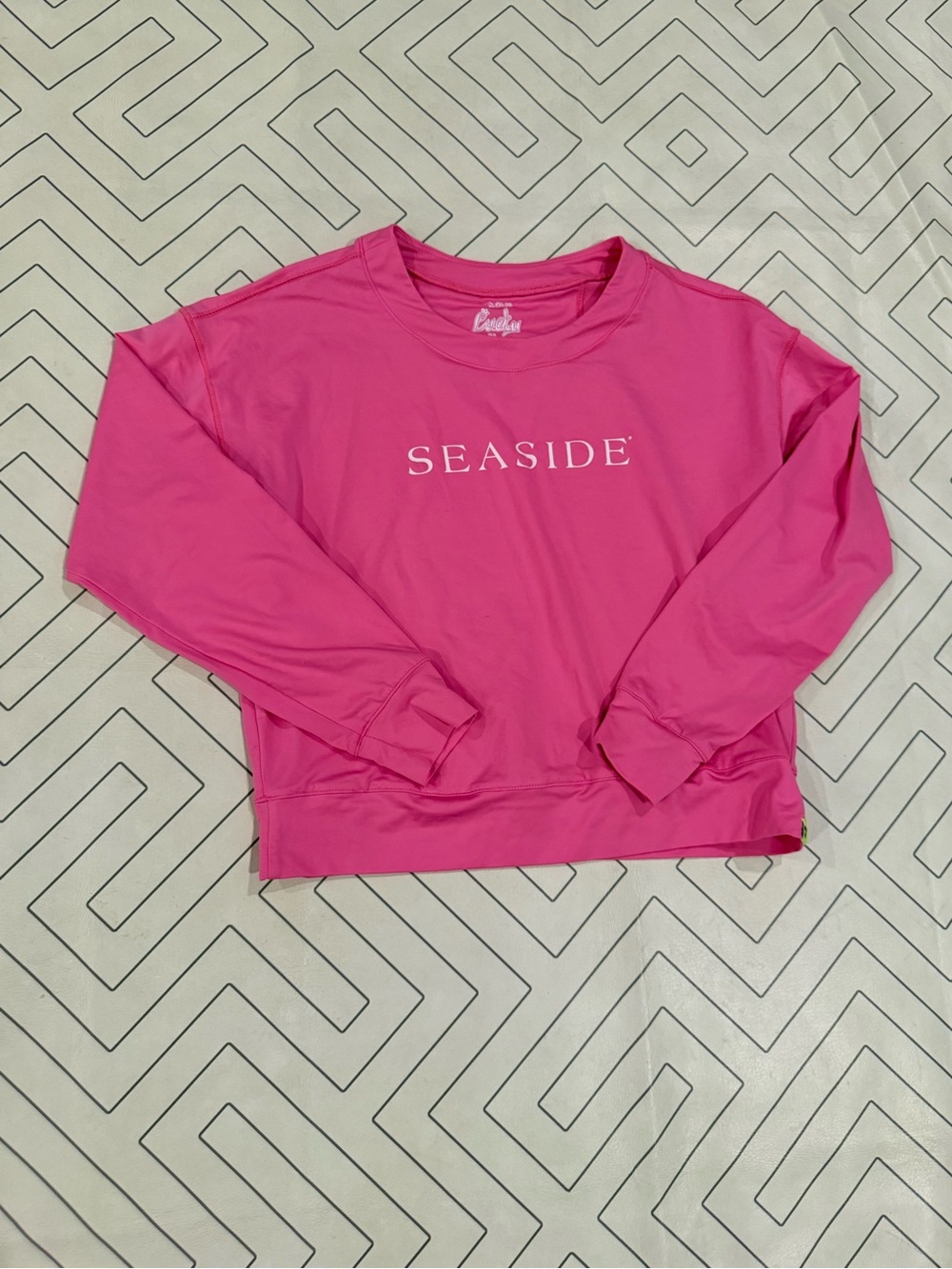 Lucky in Love Seaside Bright Pink Top